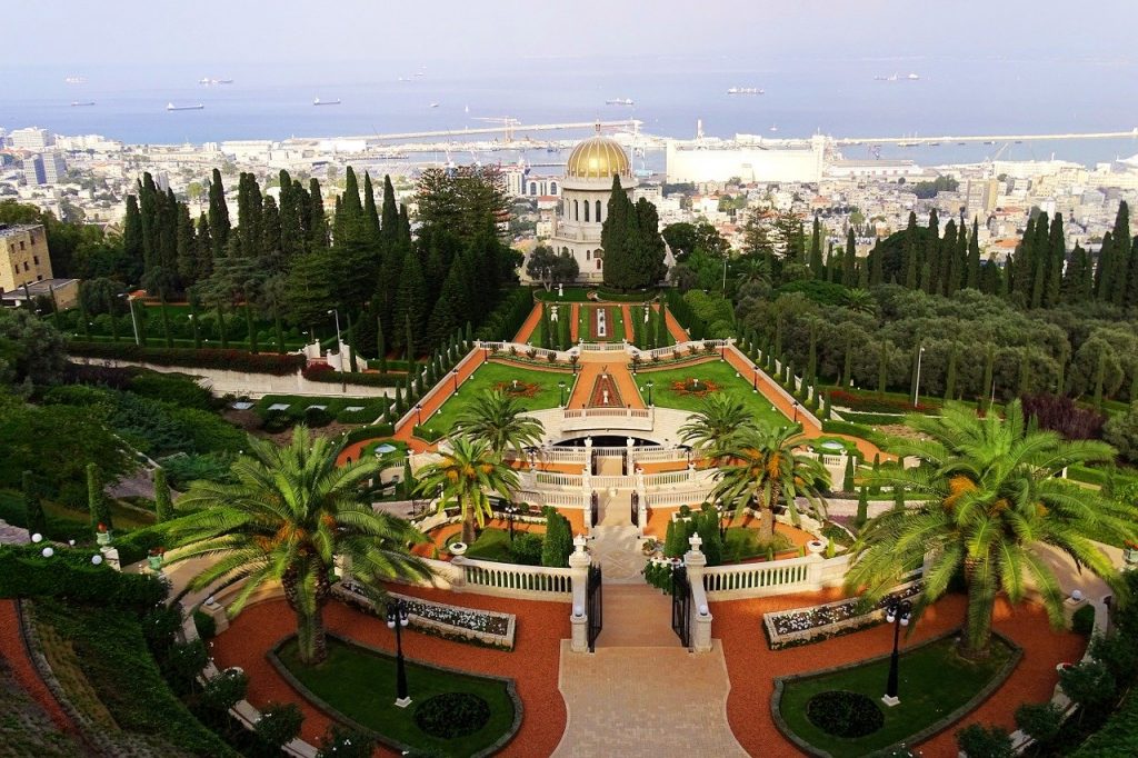 העיר חיפה מהגובה
